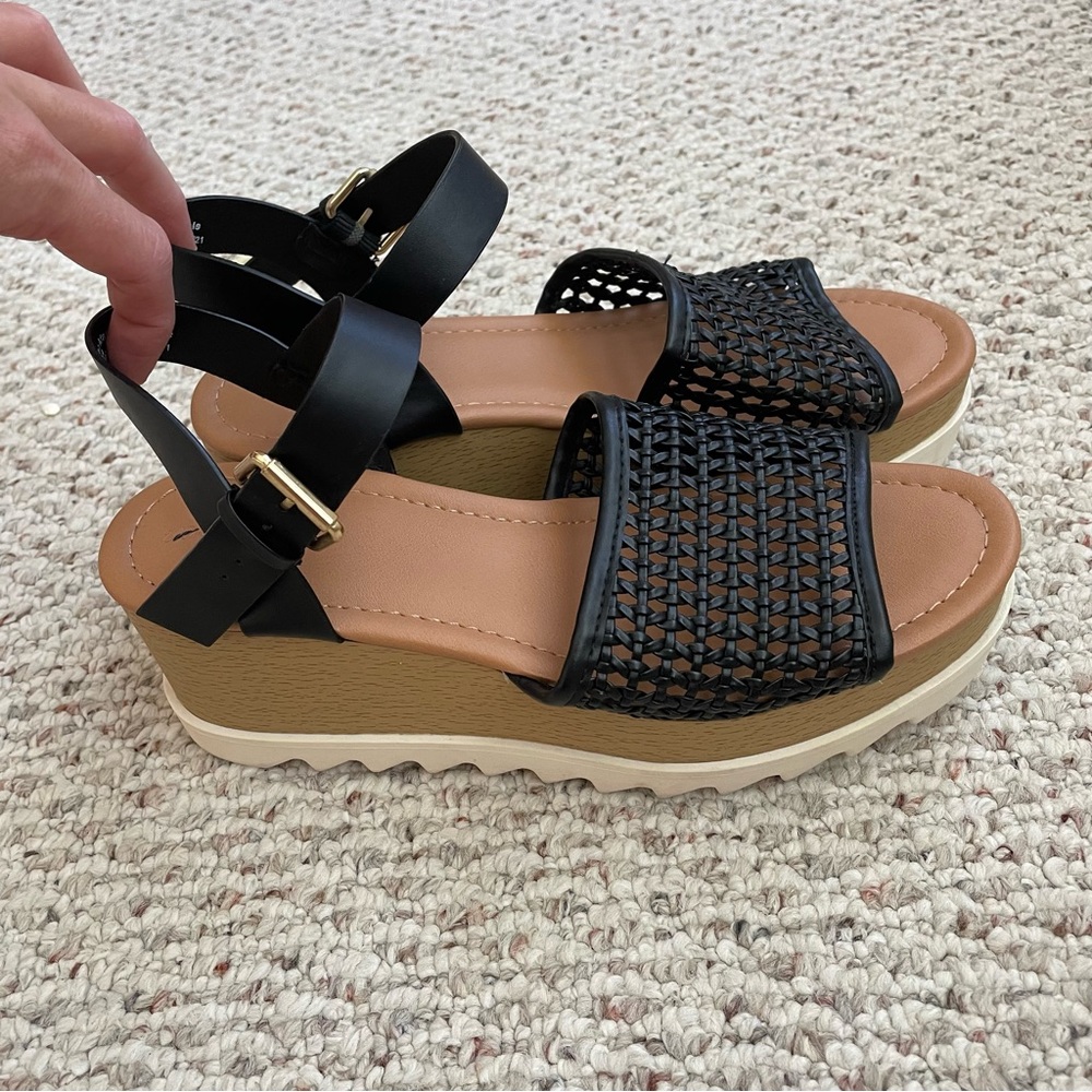 Universal Threads Wedge Sandals - image 1